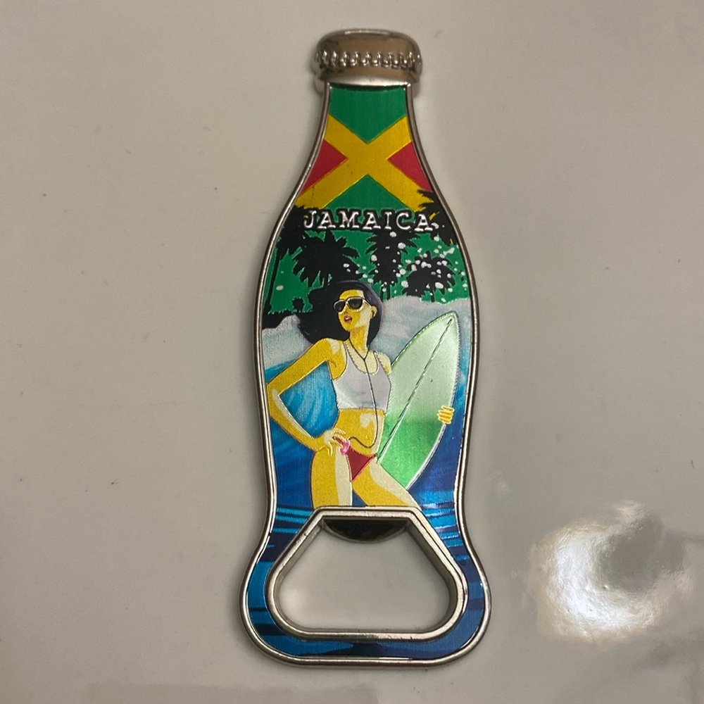 Jamaica Bottle Opener Magnet